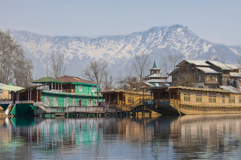 Kashmir valley and mountains